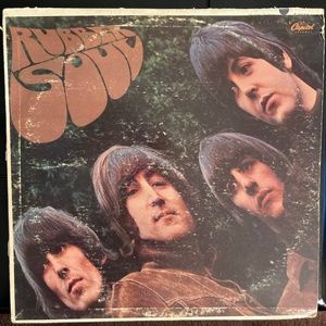Beetles rubber soul vinyl record